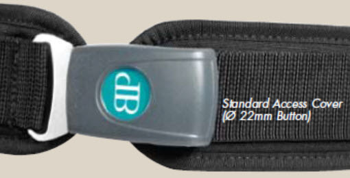 Seat belt shop buckle security cover